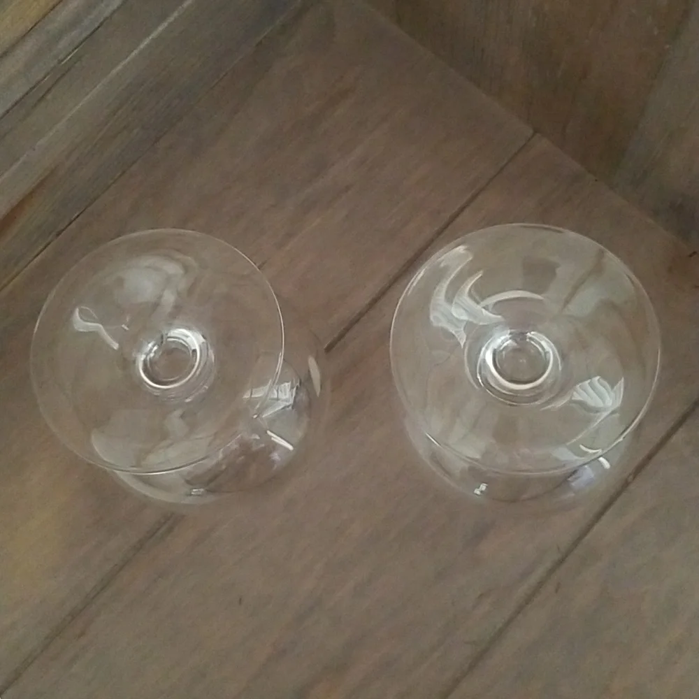 Cristal d’arques France Garanti Plus 24% Lead Crystal Brandy Snifters.